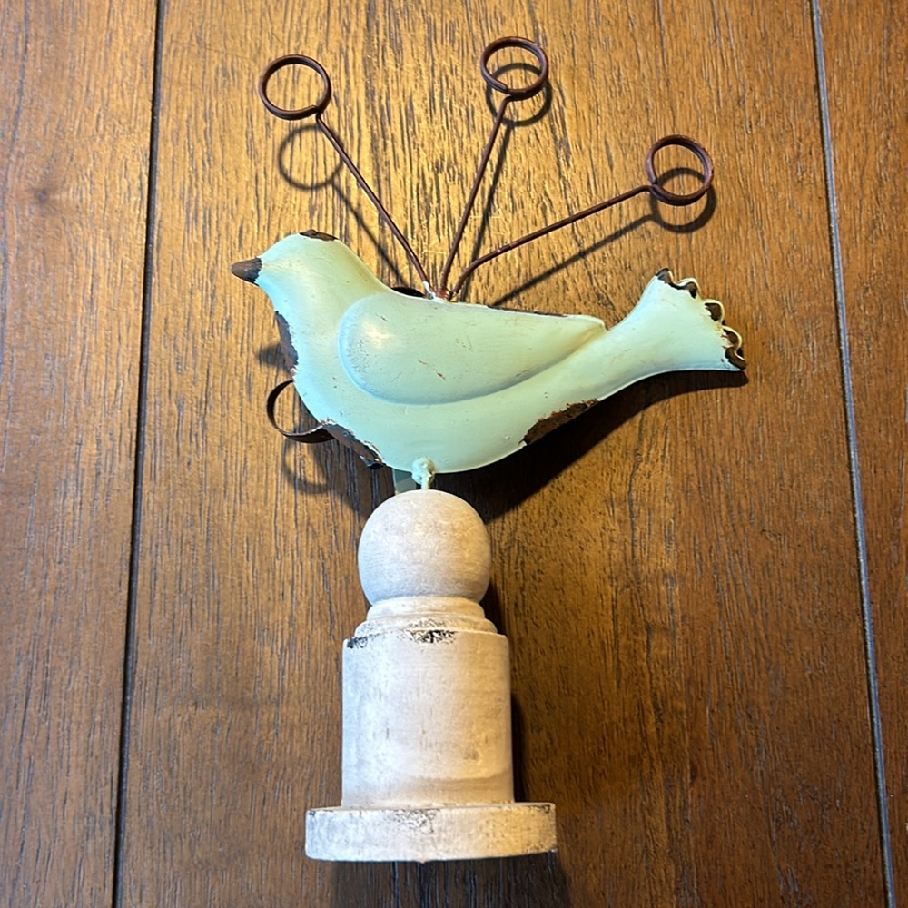 Studio Decor Metal Bird Clip Frame - Picture 2 of 5